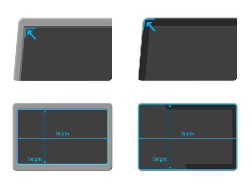 StarTech.com Monitor Privacy Screen for 23.8 inch PC Display Computer Screen