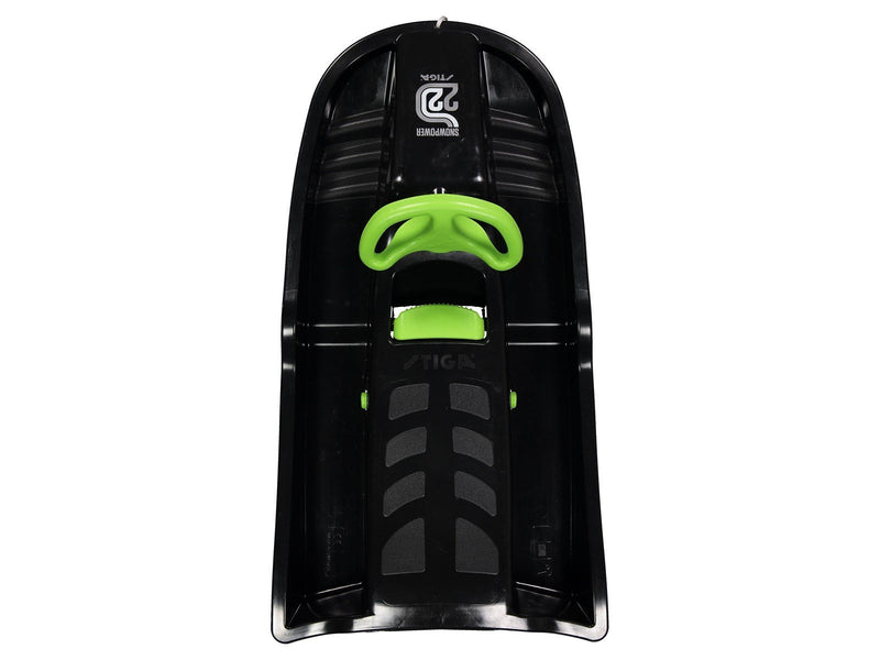 Stiga Snowpower Steering Sledge (Black/Green)