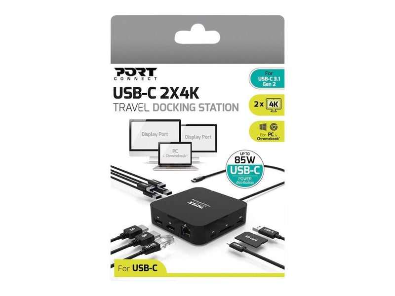 PORT Designs PORT connect USB-C 2X4K TRAVEL