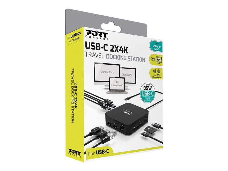 PORT Designs PORT connect USB-C 2X4K TRAVEL
