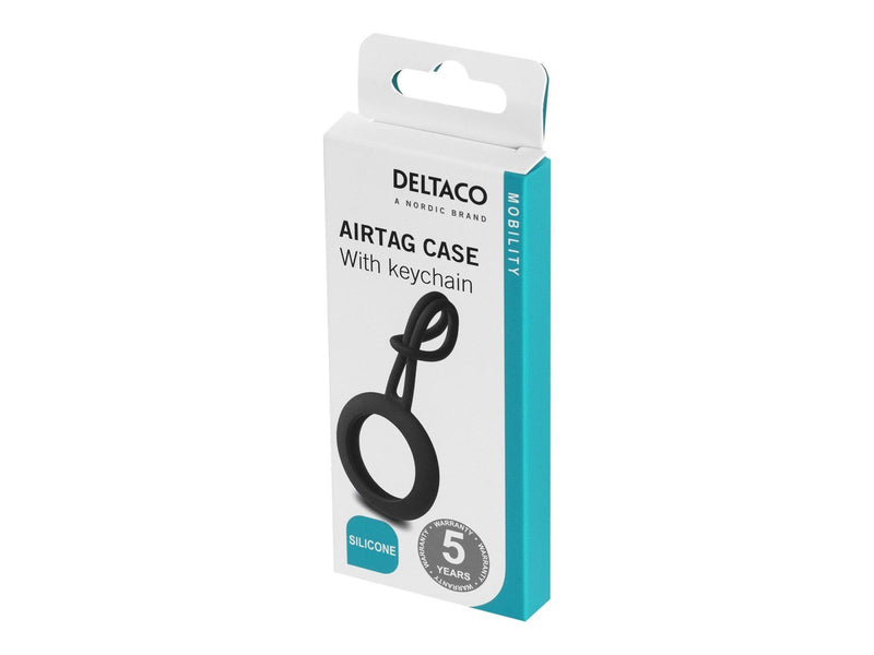 Deltaco Apple AirTag Case Silicone Hanger