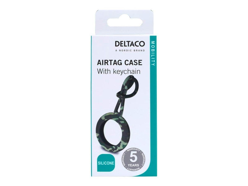 Deltaco Apple AirTag Case Silicone Hanger