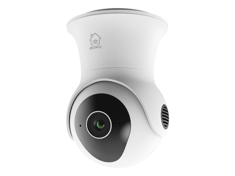 Deltaco SMART HOME WiFi camera with motorized pan & tilt outdoor IP65 2MP ONVIF white