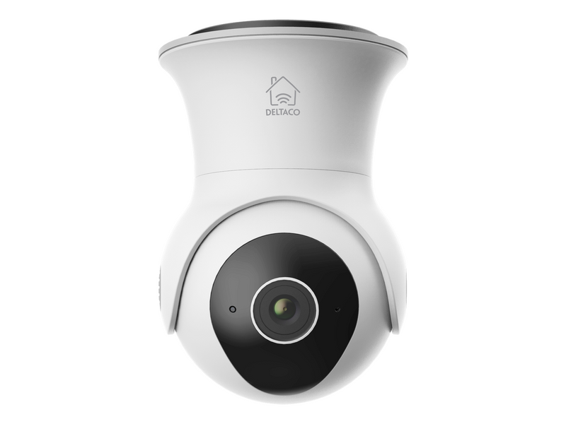 Deltaco SMART HOME WiFi camera with motorized pan & tilt outdoor IP65 2MP ONVIF white
