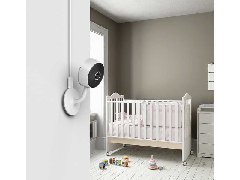 Deltaco SMART HOME WiFi camera with motion detection and 2-way audio 2MP IR-night vision ONVIF
