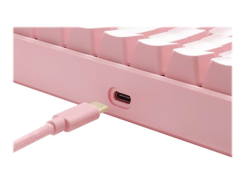 Deltaco GAMING PK95R Wireless Keyboard (UK) - Gaming Tastaturen - Englisch - UK - Pink