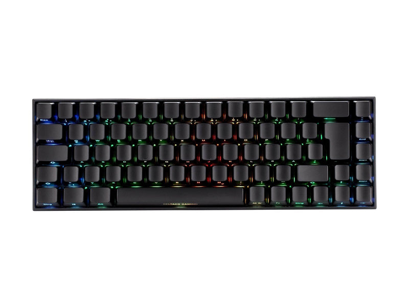 Deltaco GAMING DK440R Wireless Keyboard (DE) - Gaming Tastaturen - Deutsch - Schwarz
