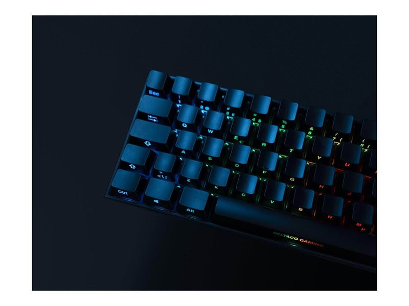 Deltaco GAMING DK440R Wireless Keyboard (DE) - Gaming Tastaturen - Deutsch - Schwarz