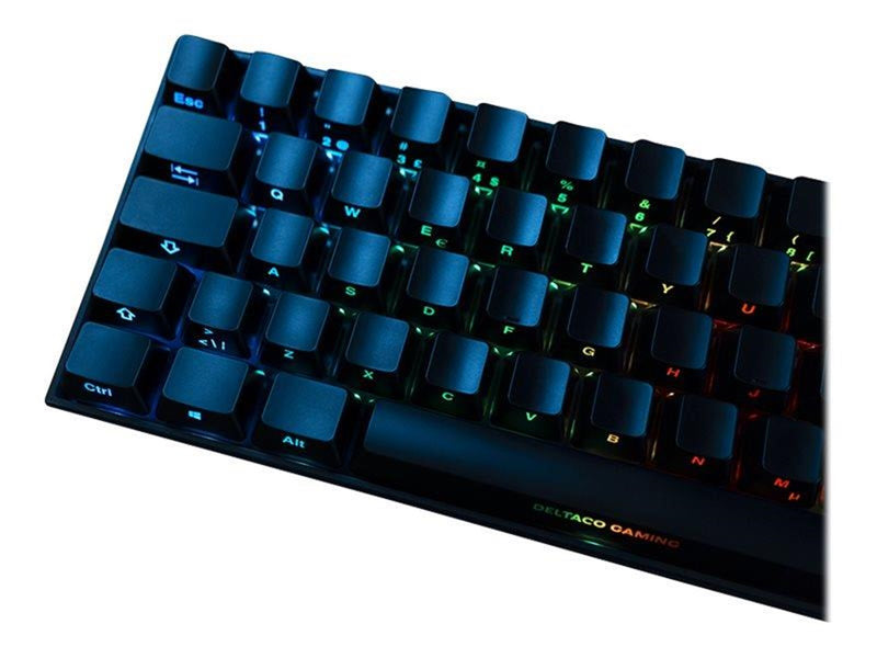 Deltaco GAMING DK440R Wireless Keyboard (DE) - Gaming Tastaturen - Deutsch - Schwarz