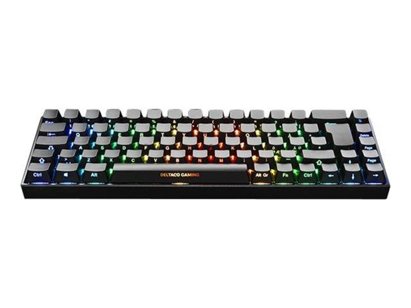 Deltaco GAMING DK440R Wireless Keyboard (DE) - Gaming Tastaturen - Deutsch - Schwarz