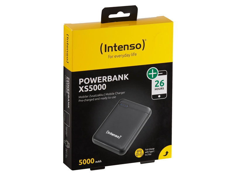 Intenso XS5000 Powerbank (Akku) - schwarz - 5000 mAh