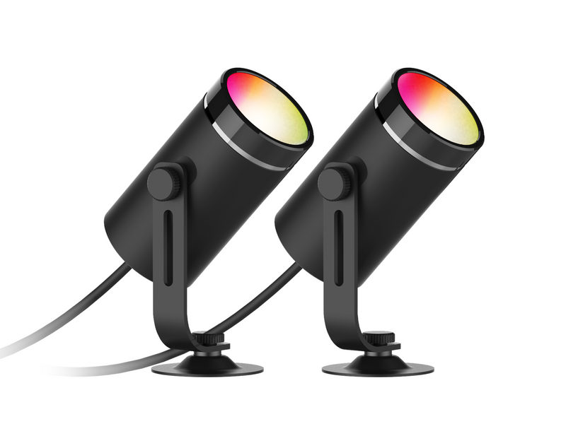 Deltaco Garden light extension kit 2 bulbs