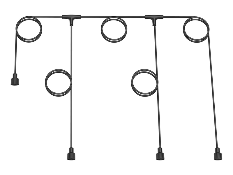 Deltaco Garden light extension kit 2 bulbs