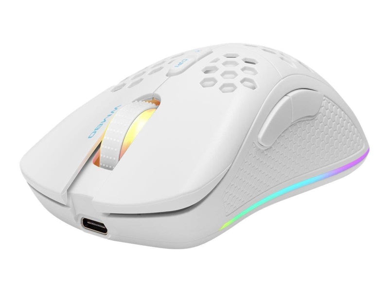 Deltaco GAMING WM80 Wireless ultralight gaming mouse - Maus (Weiß)