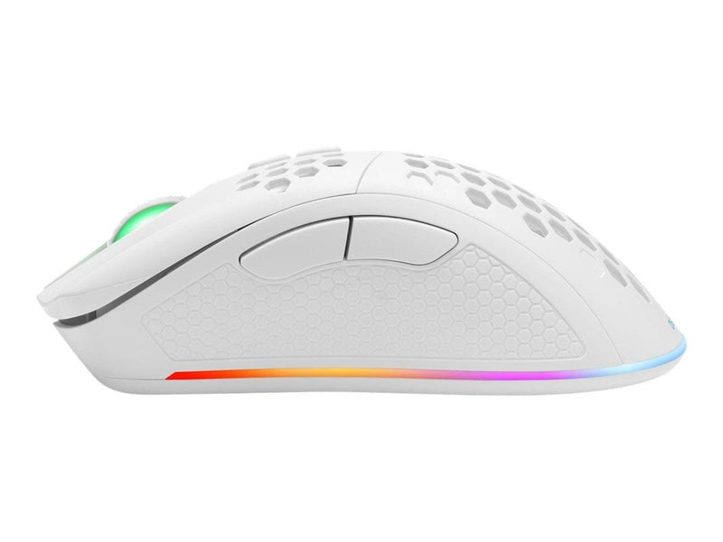 Deltaco GAMING WM80 Wireless ultralight gaming mouse - Maus (Weiß)