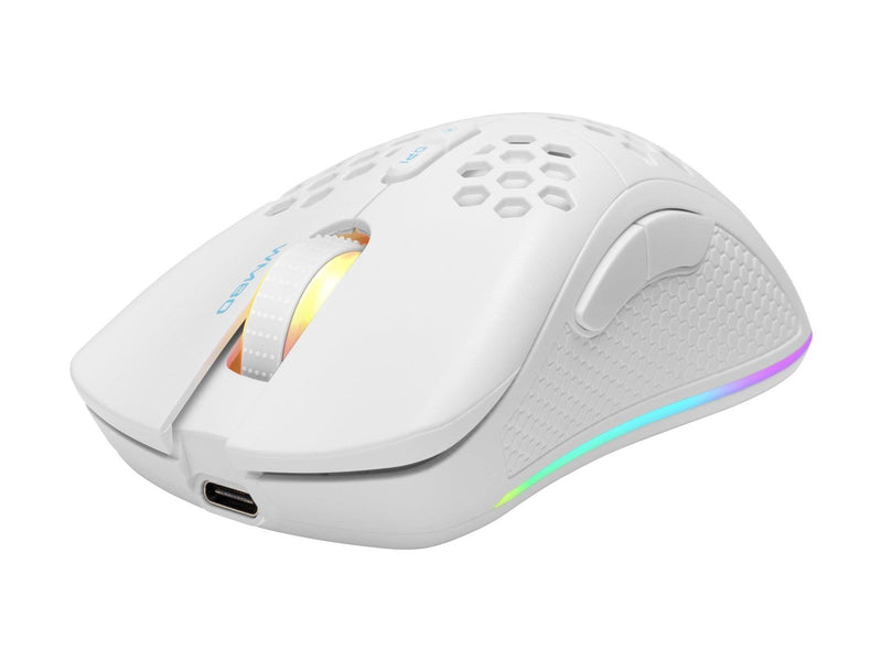 Deltaco GAMING WM80 Wireless ultralight gaming mouse - Maus (Weiß)