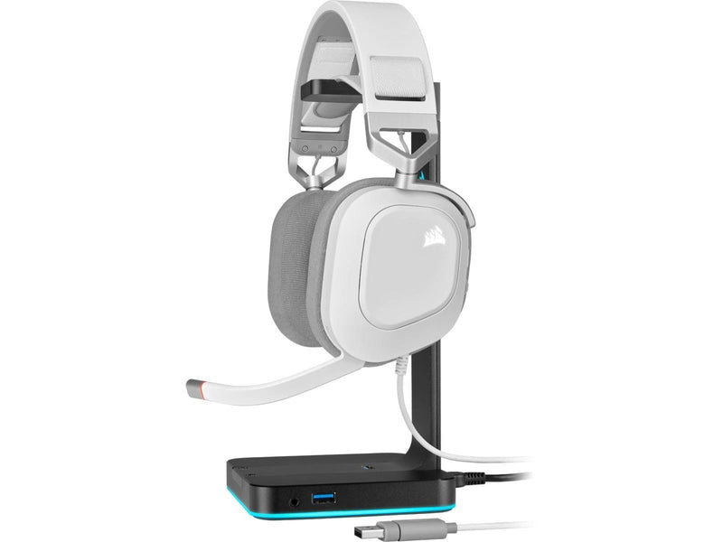 Corsair HS80 RGB USB Premium Gaming Headset - White