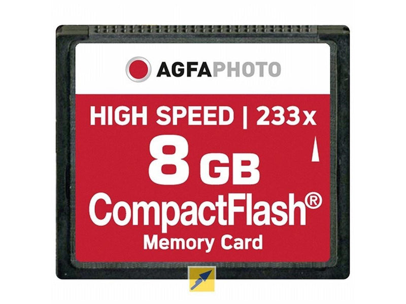 Agfa Photo - flash memory card - 8 GB - CompactFlash