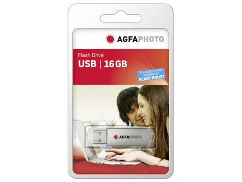 Agfa Photo USB Flash Drive 2.0 - USB flash drive - 16 GB - 16GB - USB-Stick