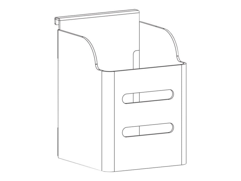 Deltaco OFFICE pen holder / DELO-0156