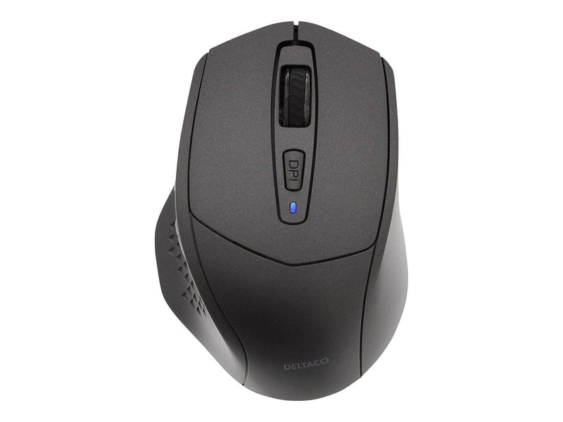 Deltaco MS-901 Wireless Silent Mouse - Maus (Grau)