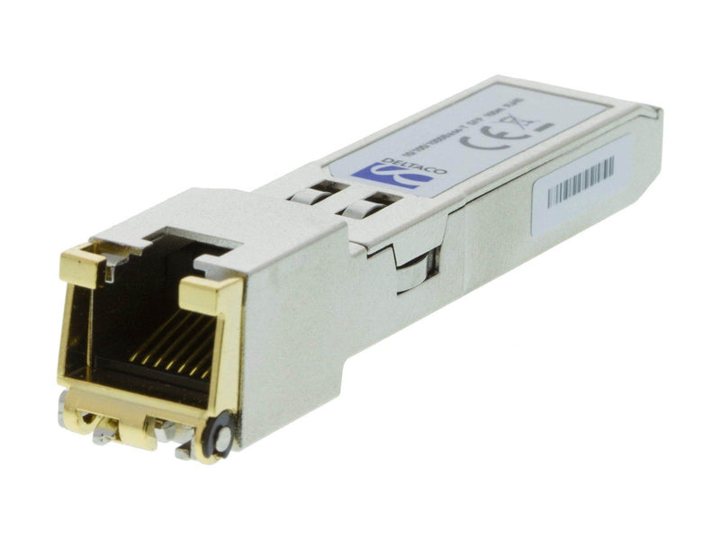 Deltaco SFP 1000Base-T RJ45 Cat5 100m