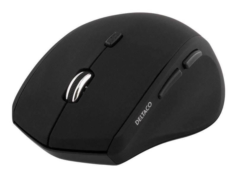 Deltaco Wireless Optical Mouse 5 Buttons With Scrool - Maus (Schwarz)