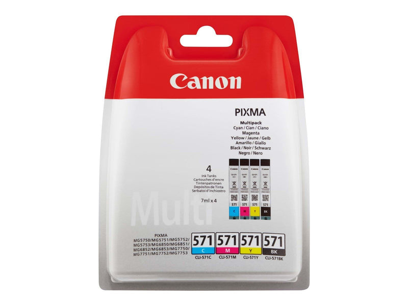 Canon CLI-571 / 0386C004 Multi Pack - Tintenpatrone Cyan