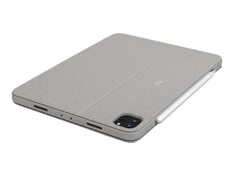 Logitech Combo Touch - keyboard and folio case - with trackpad - QWERTZ - German - sand - Tastatur & Folio-Set - Deutsch - Beige