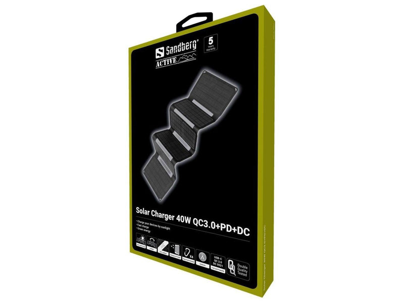 Sandberg Solar Charger 40W QC3.0+PD+DC