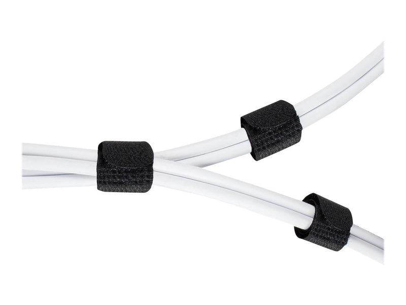 Deltaco Hook and loop fastener cable 20mm 10-Pack
