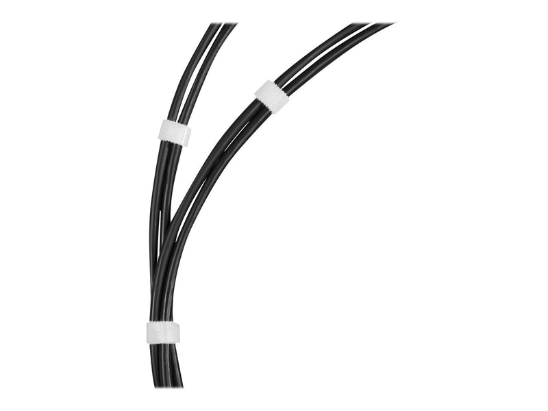 Deltaco Cable Ties 10mm 5m White