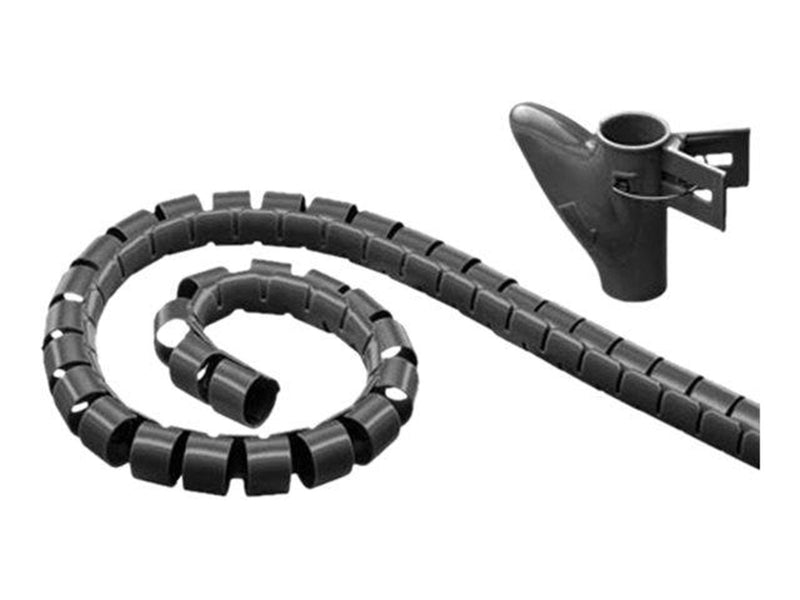 Deltaco Nylon Cable Shields 10m Black