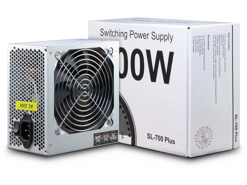 Inter-Tech SL-700 Plus Netzteile - 700 Watt - 120 mm - ATX - 80 Plus