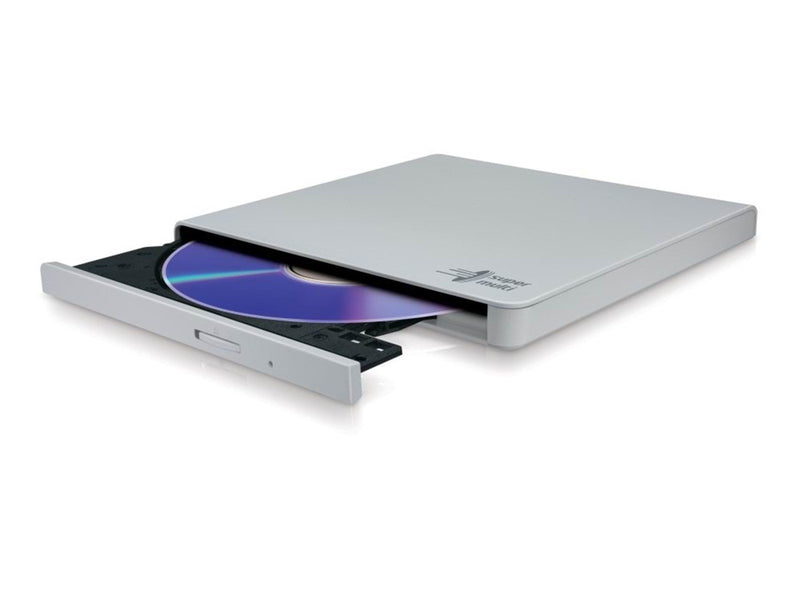 Hitachi - LG GP57EW40 Slim Portable DVD-Writer - DVD-RW (Brenner) - USB 2.0 - Weiß