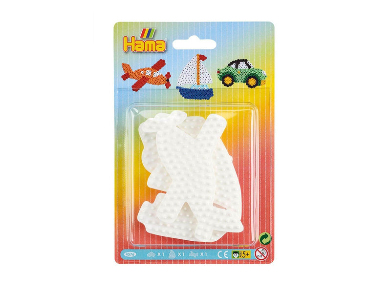 Hama Bead Plates - Vehicles 3 pcs