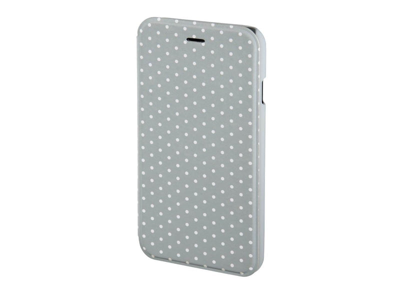 Hama "Luminous Dots" Booklet Case for Apple iPhone 6/6s grey/white