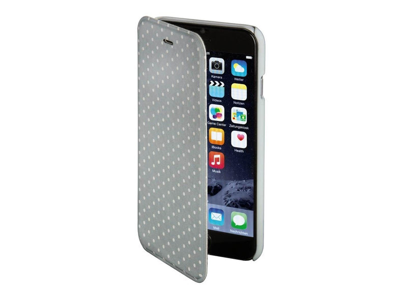 Hama "Luminous Dots" Booklet Case for Apple iPhone 6/6s grey/white