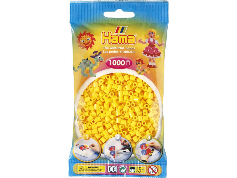 Hama Ironing beads-yellow (03) 1000pcs.
