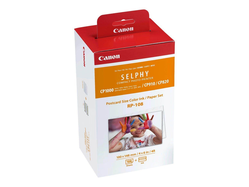 Canon RP-108 Color Ink Paper Set for Selphy
