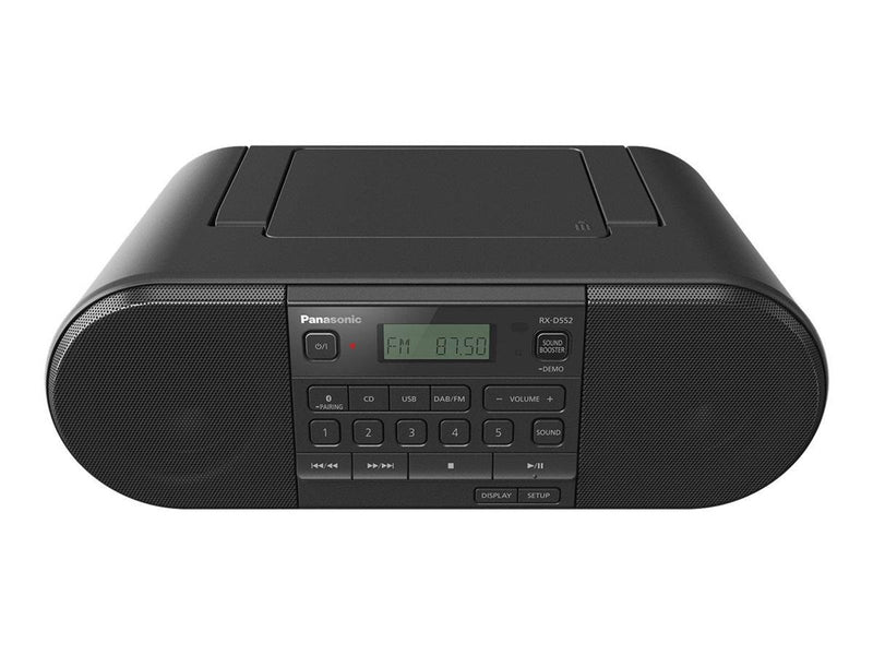 Panasonic -RX-D552 - DAB portable radio - CD USB-host Bluetooth - DAB/DAB+/FM - Stereo