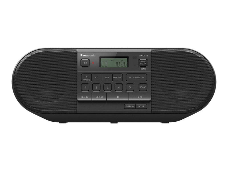 Panasonic -RX-D552 - DAB portable radio - CD USB-host Bluetooth - DAB/DAB+/FM - Stereo