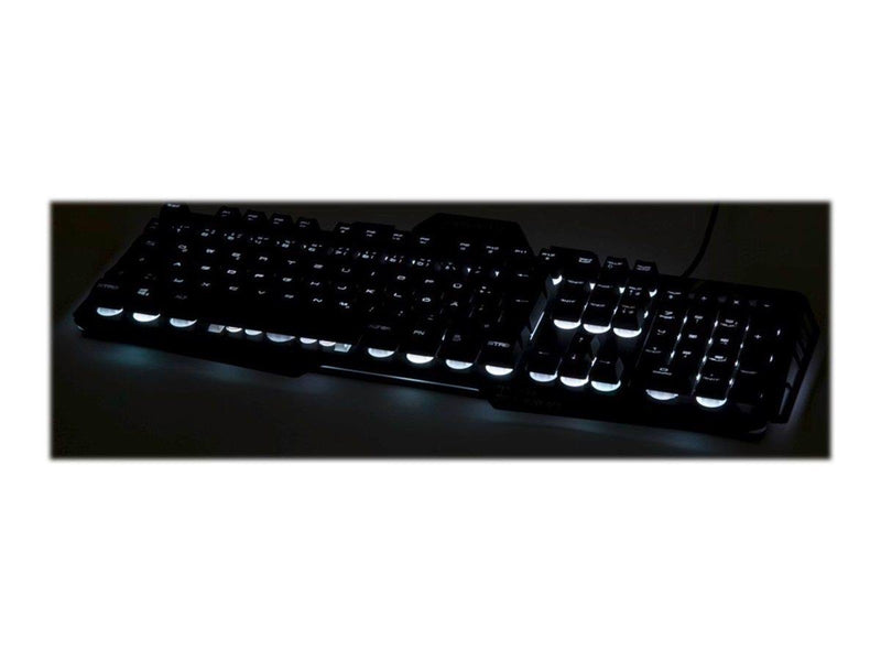 Hama uRage Cyberboard Metal Gaming - Tastaturen - Deutsch - Schwarz
