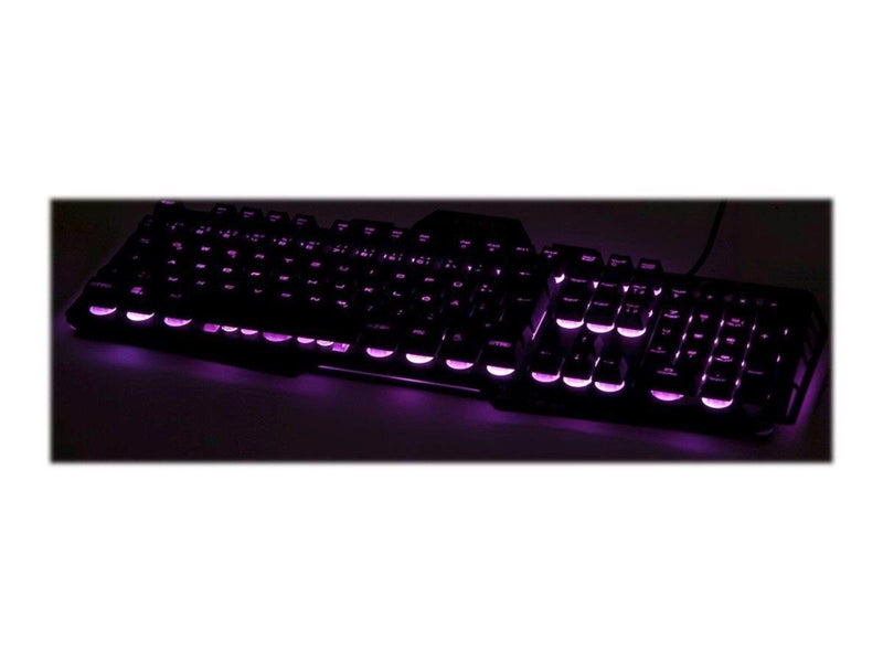 Hama uRage Cyberboard Metal Gaming - Tastaturen - Deutsch - Schwarz