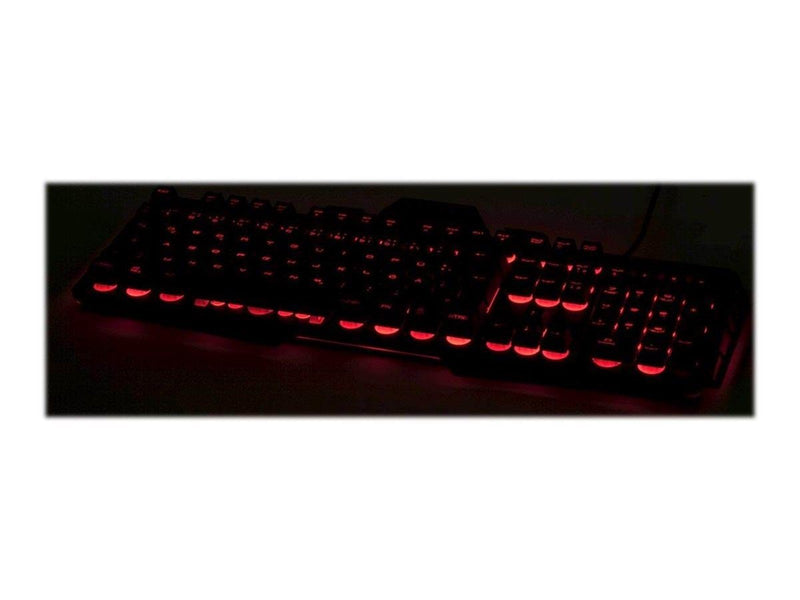 Hama uRage Cyberboard Metal Gaming - Tastaturen - Deutsch - Schwarz