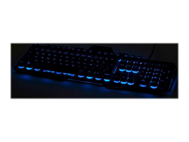 Hama uRage Cyberboard Metal Gaming - Tastaturen - Deutsch - Schwarz