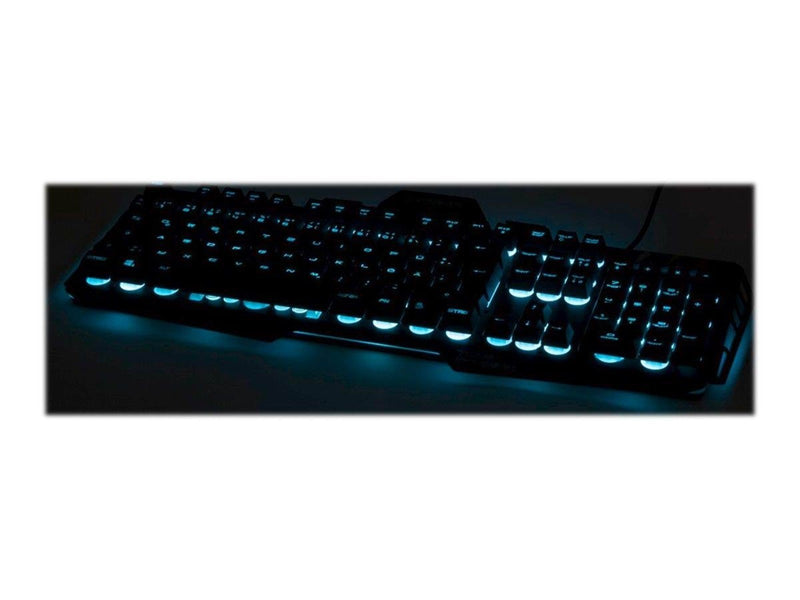 Hama uRage Cyberboard Metal Gaming - Tastaturen - Deutsch - Schwarz