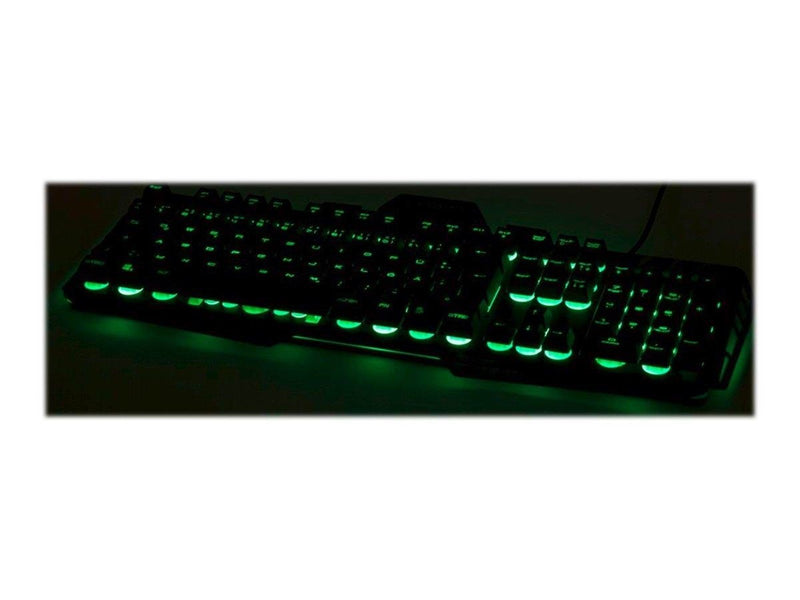 Hama uRage Cyberboard Metal Gaming - Tastaturen - Deutsch - Schwarz