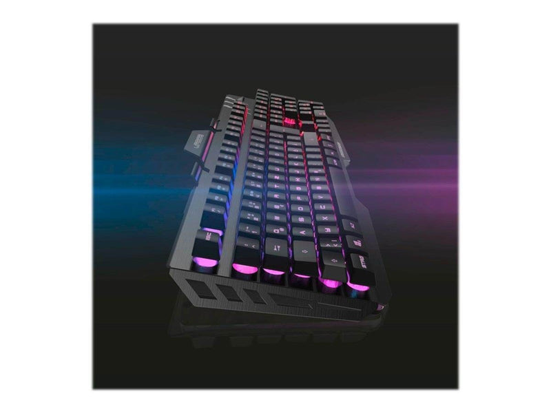Hama uRage Cyberboard Metal Gaming - Tastaturen - Deutsch - Schwarz