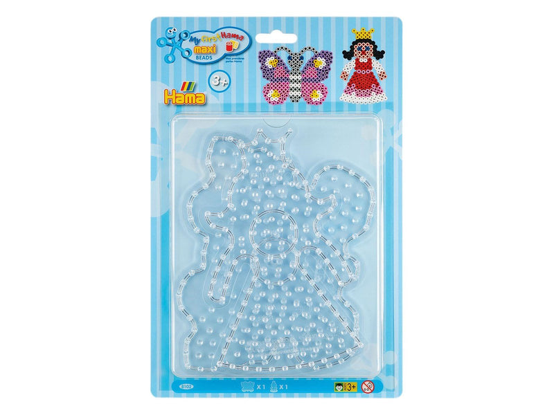 Hama Iron on Bead Plates Maxi - Butterfly and Prin